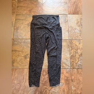 Women’s Black Leopard Print Leggings